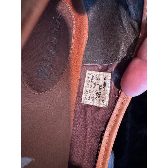 Sperry sz 9 leopard animal print calf hair ballet flats/shoes - Picture 4 of 8